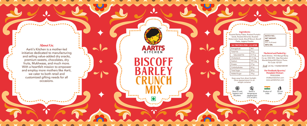 Biscoff Barley Crunch Mix