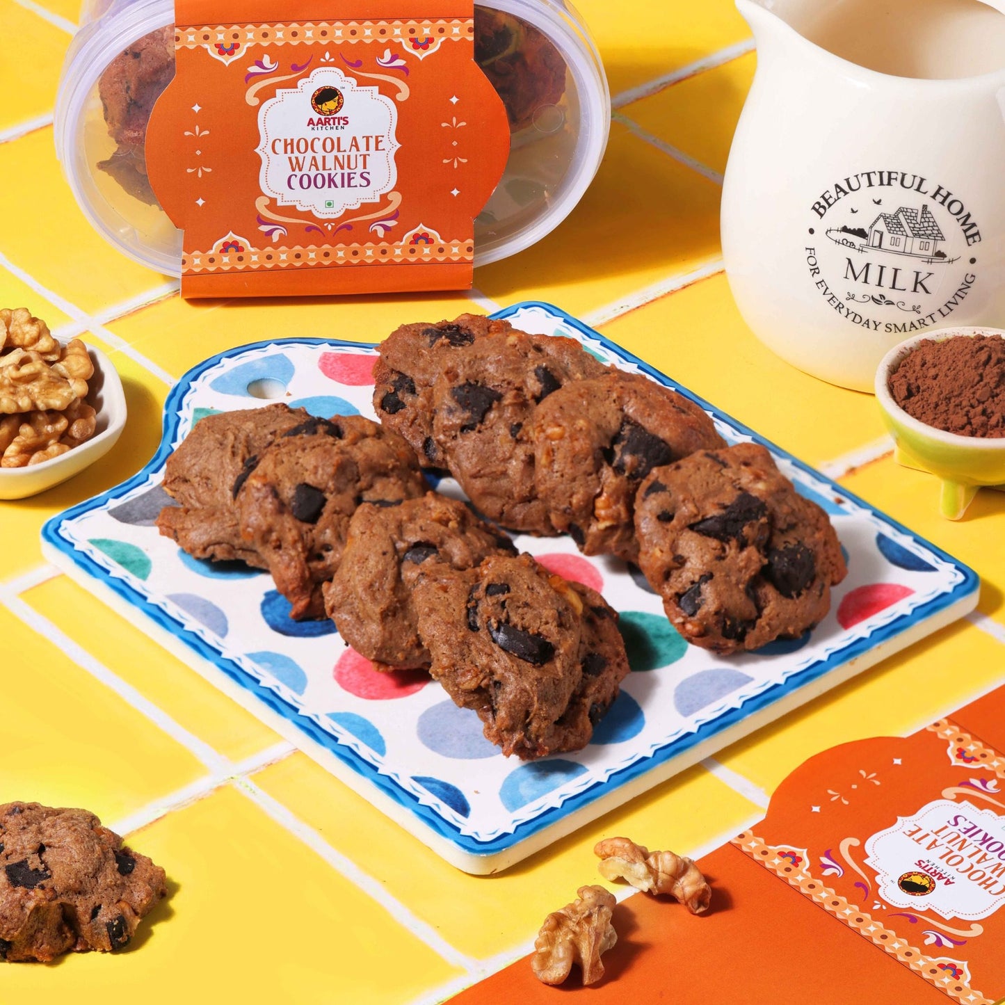 CHOCOLATE WALNUT COOKIES