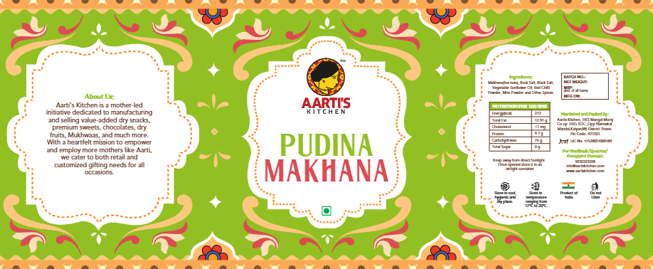 PUDINA MAKHANA