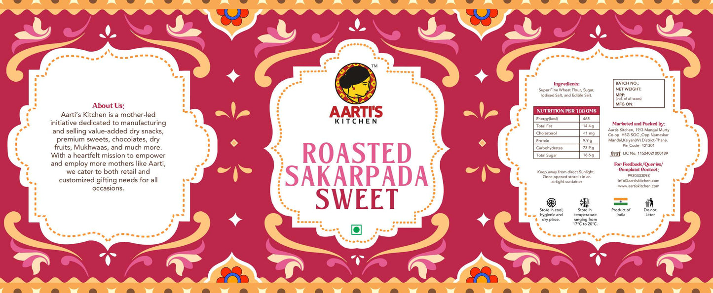 ROASTED SAKARPADA SWEETS