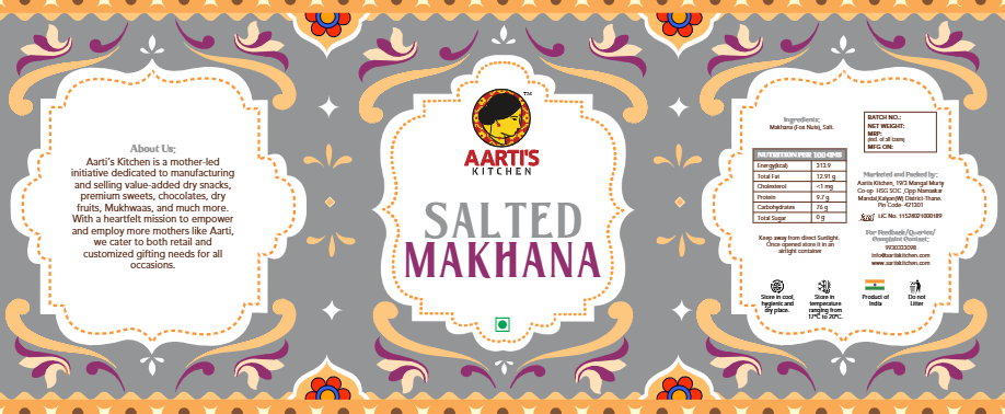 SALTED MAKHANA