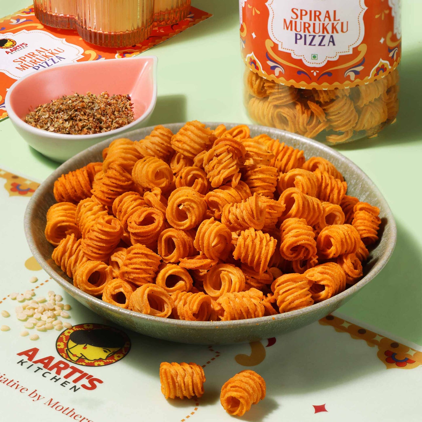 SPIRAL MURUKKU PIZZA