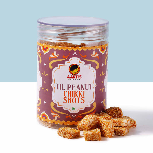TIL PEANUT CHIKKI SHOTS