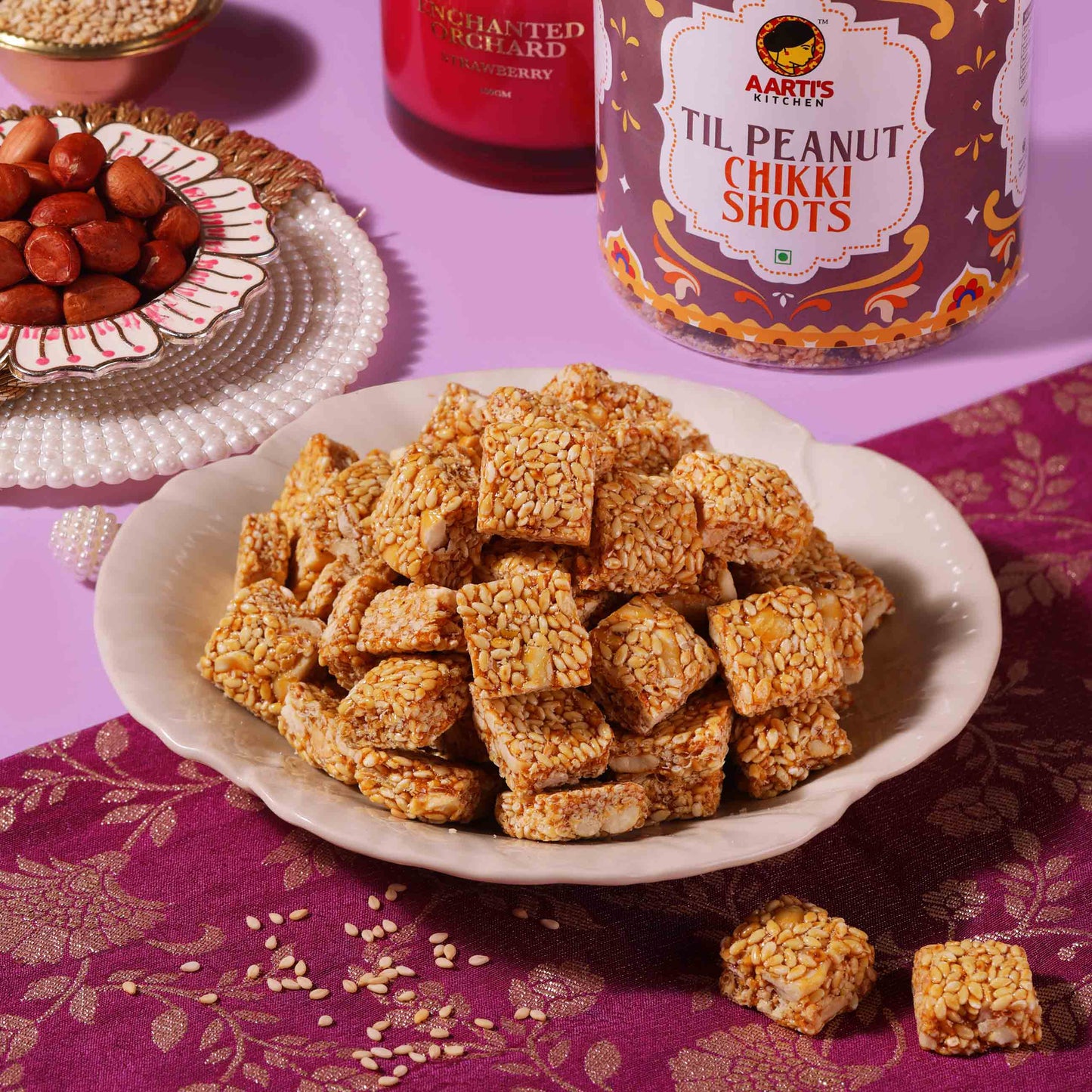 TIL PEANUT CHIKKI SHOTS