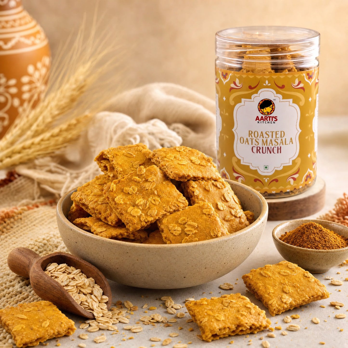 ROASTED OATS MASALA CRUNCH