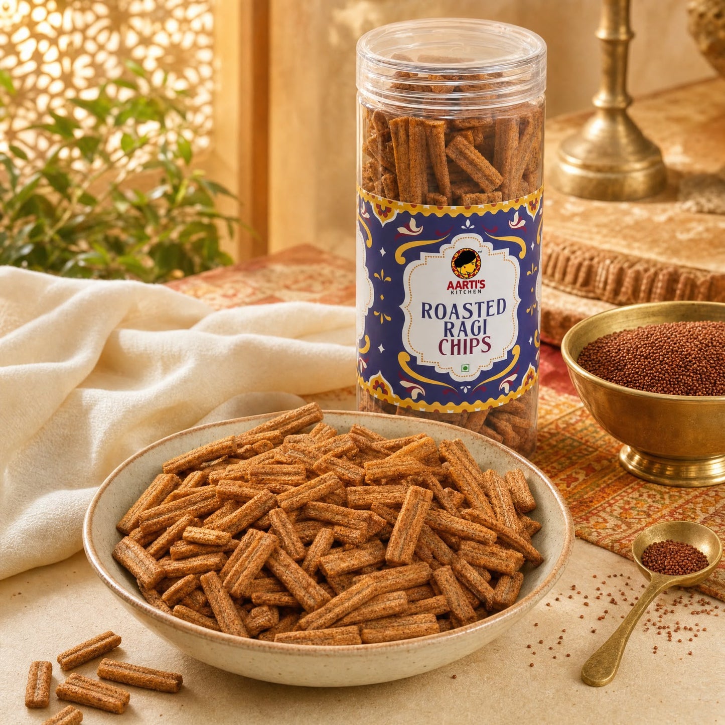 ROASTED RAAGI CHIPS