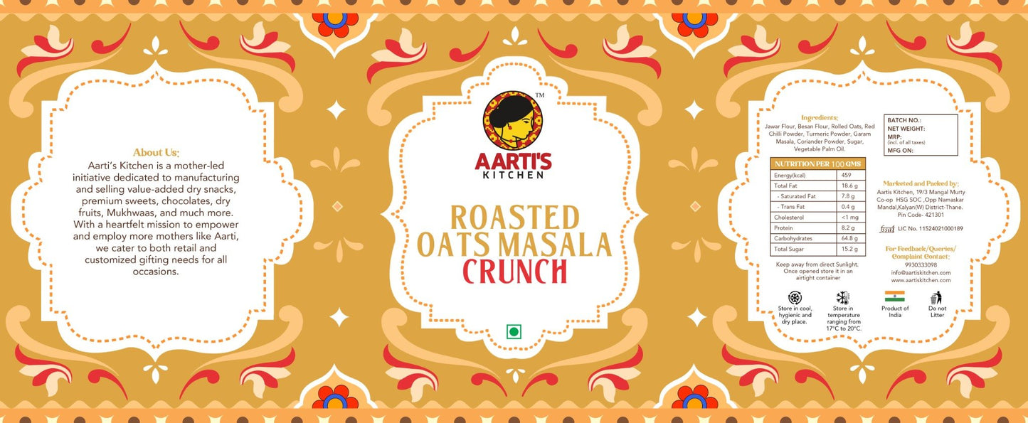 ROASTED OATS MASALA CRUNCH