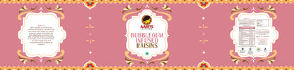 Bubblegum Infused Raisins