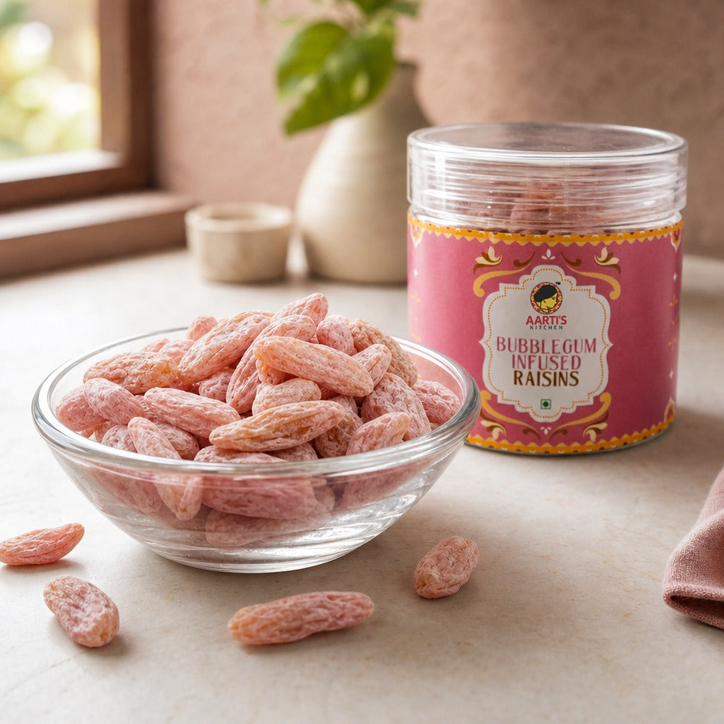 Bubblegum Infused Raisins