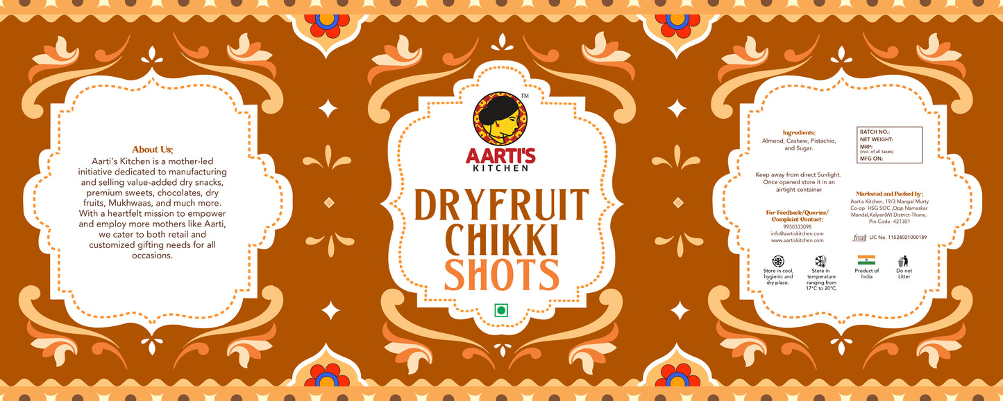 DRYFRUIT CHIKKI SHOTS