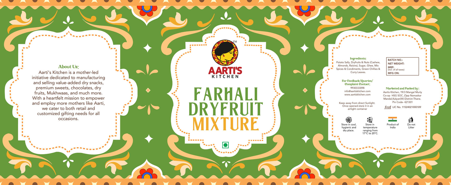 FARHALI DRYFRUIT MIXTURE