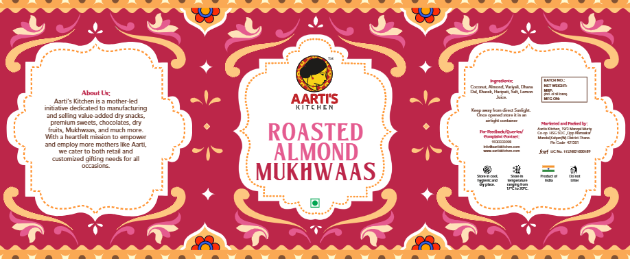 ROASTED ALMOND MUKHWAAS