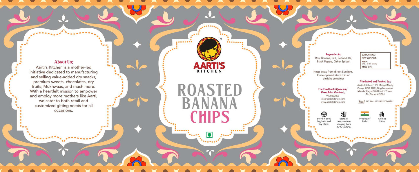 ROASTED BANANA CHIPS