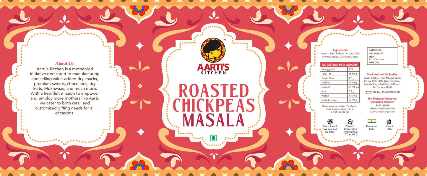 ROASTED CHICKPEAS MASALA