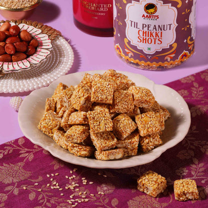 TIL PEANUT CHIKKI SHOTS