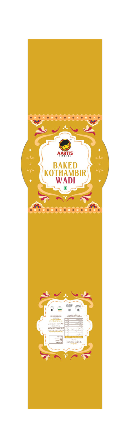 BAKED KOTHAMBIR WADI
