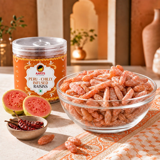 Peru-Chilly Infused Raisins