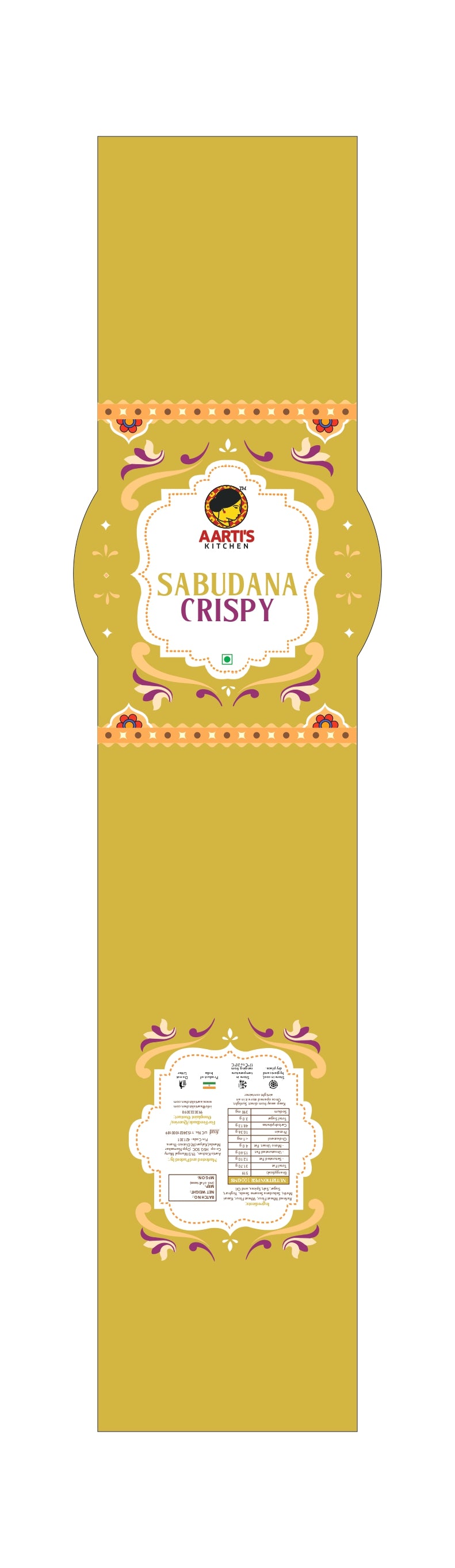 SABUDANA CRISPY